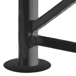 Option : Platines de fixation pour barrière