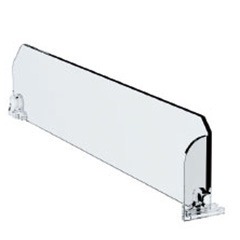 Séparateur à butée - Droite - H. 60 X L. 285 mm