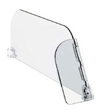 Séparateur gravité avec butée 30° - Droite - H. 120 X 385 mm