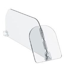 Séparateur gravité avec butée 30° - Centrale - H. 120 X 385 mm