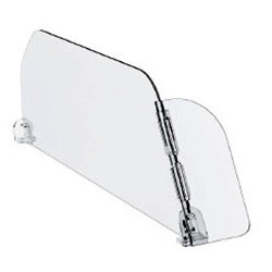 Séparateur gravité avec butée 30° - Gauche - H. 120 X 485 mm