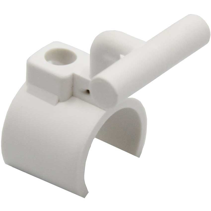 Adaptateur porte-étiquette sur bras droit perroquet