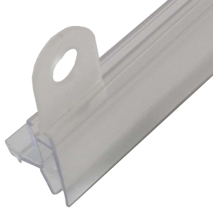 Accroche PVC pour porte-affiche CLIC (Prévoir 2 accroches par profil)