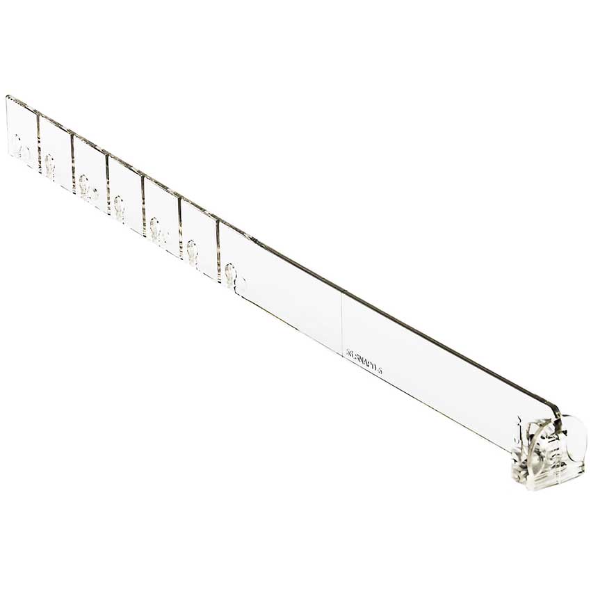 Séparateur sécable H. 25 mm - 185 à 335 mm