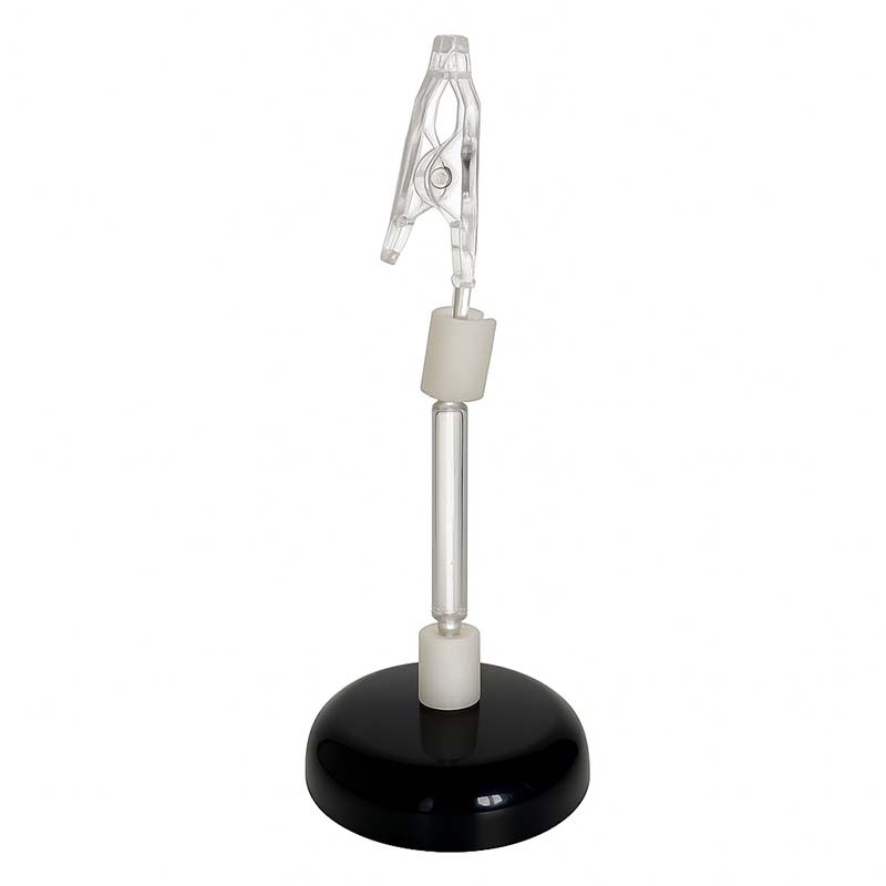 Porte-prix à pince articulé sur base magnétique - H. 50 mm