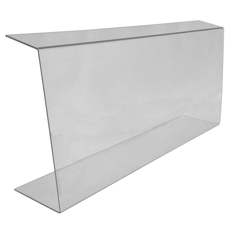 Vitrine protection alimentaire - H. 43 X P. 20 X L. 100 cm