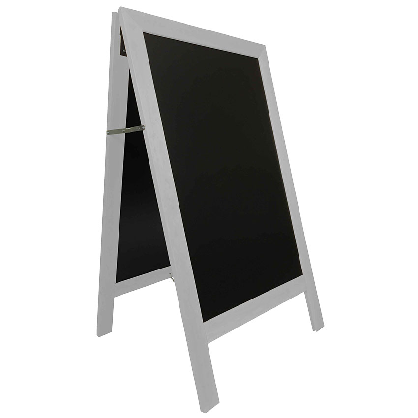 Panneau sandwich ardoise - H. 127 X L. 75 cm - Gris clair