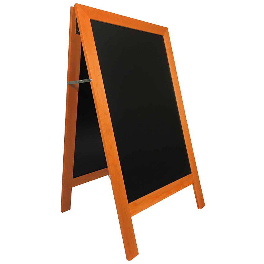 Panneau sandwich ardoise - H. 127 X L. 75 cm - Orange