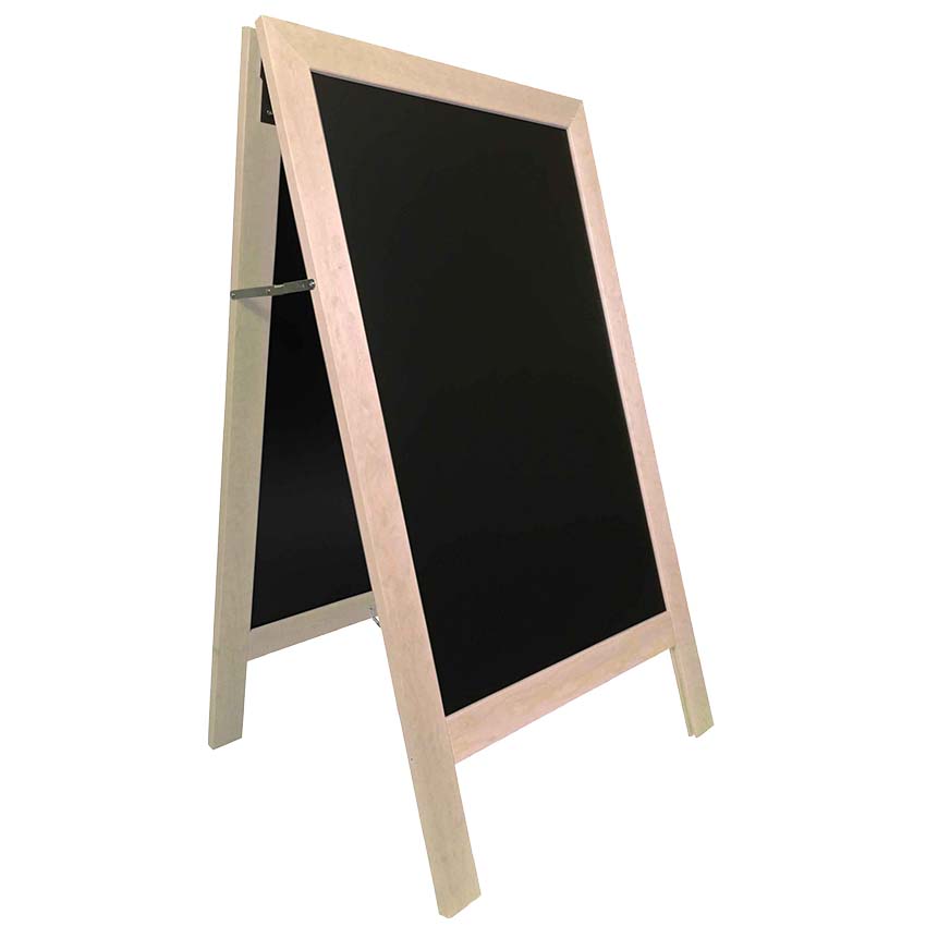 Panneau sandwich ardoise - H. 127 X L. 75 cm - Pin naturel