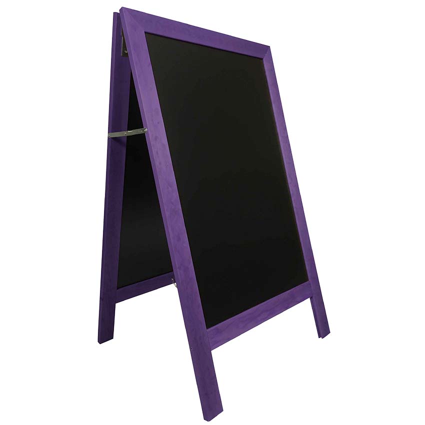 Panneau sandwich ardoise - H. 127 X L. 75 cm - Violet