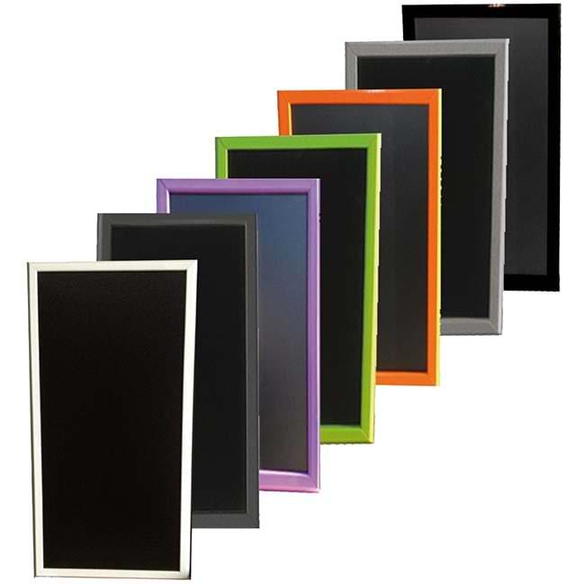 Ardoise porte-menu murale - 57 X 102 cm