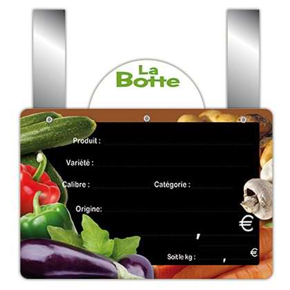Etiquette Légumes VOCC 10 X 15 cm - A pattes