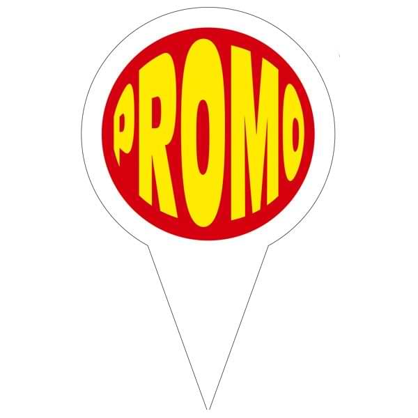 Pique info PVC Blanc - Promo