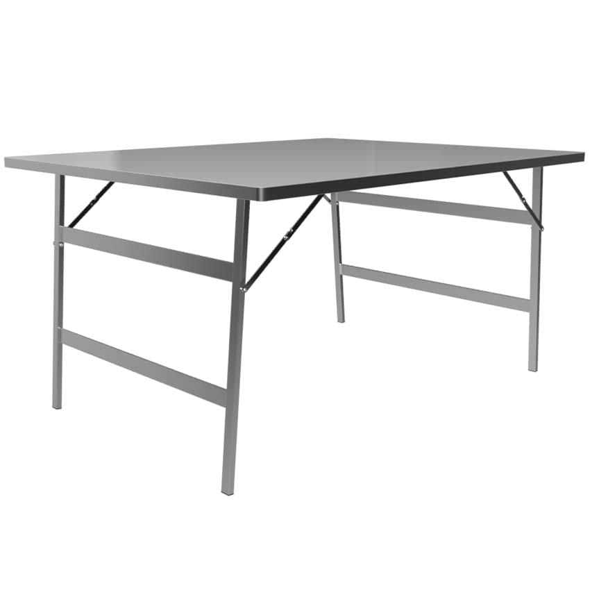 Table étalage marché alu pliante - 120 X 150 cm - Plateau résine