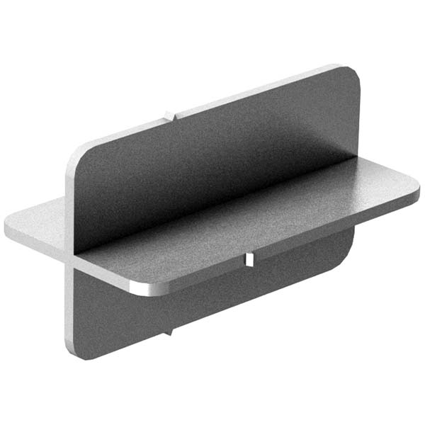 Connecteur droit glissière inox