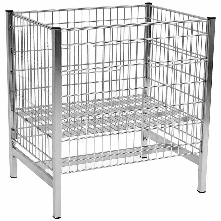 Table de fouille chromée - H. 850 X 600 X 800 mm