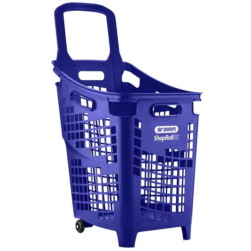 Panier monobloc 65L - Bleu - RAL 5005