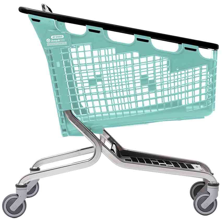 Chariot Loop 200L - Version complète - Bleu Océanis Pantone 563C (plastique recyclé océanique)