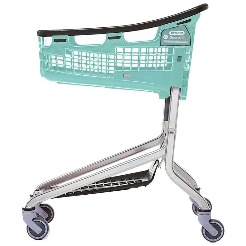 Chariot panier Loop XS 75L - Bleu Oceanis