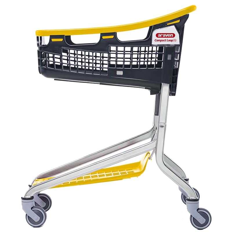 Chariot panier Loop XS 75L - Poignée jaune