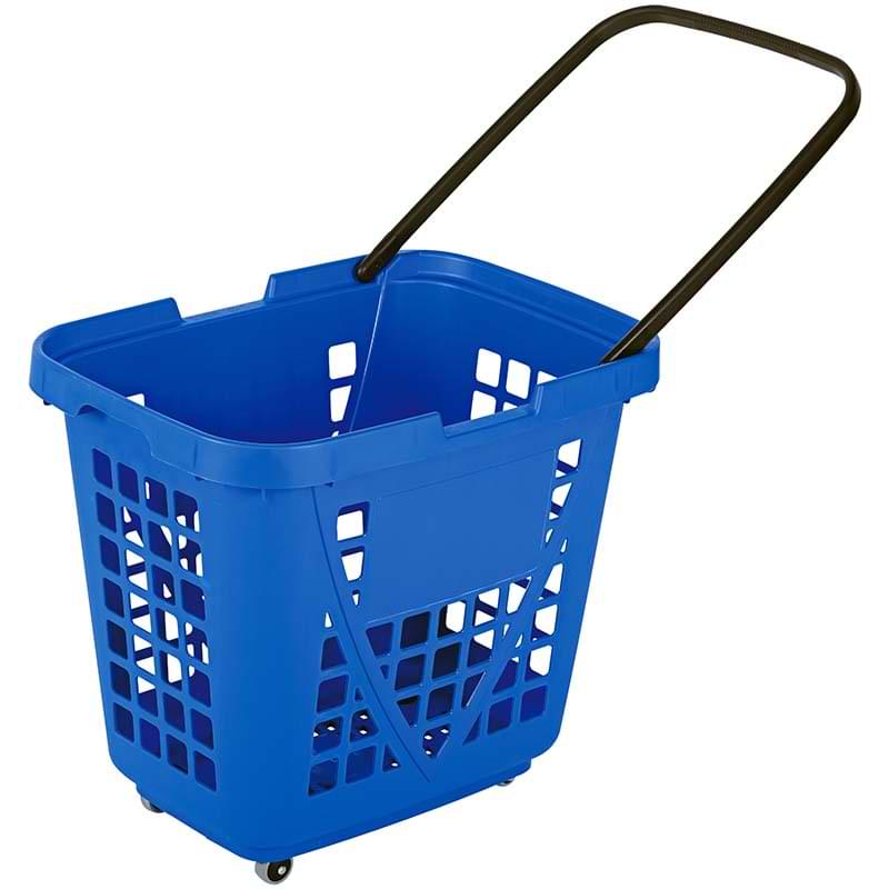 Panier sur roulettes Maxi Cargo 80L - Bleu