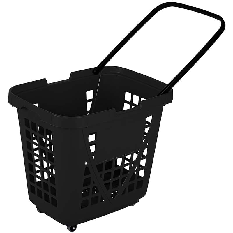Panier sur roulettes Maxi Cargo 80L - Noir (matière recyclée)