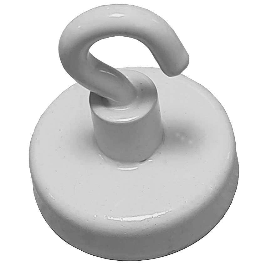 Crochet aimanté métal rond - Diamètre 25 mm