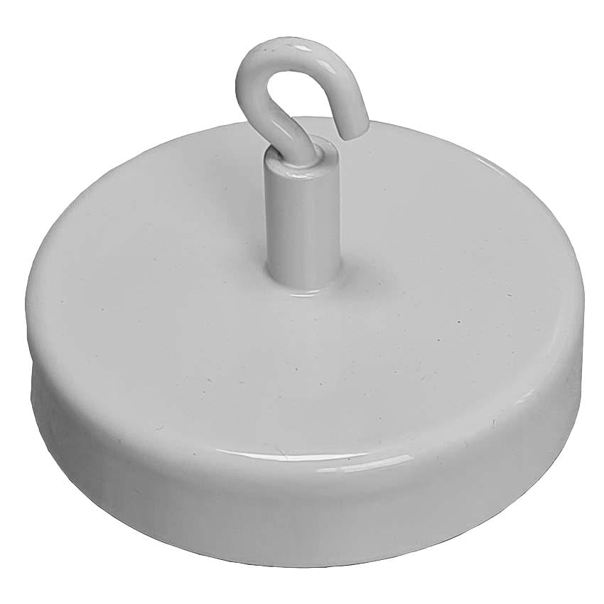 Crochet aimanté métal rond - Diamètre 63 mm