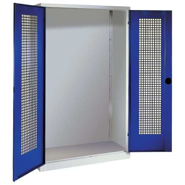 Armoire équipement sportif - Portes perforées (Livrée vide)