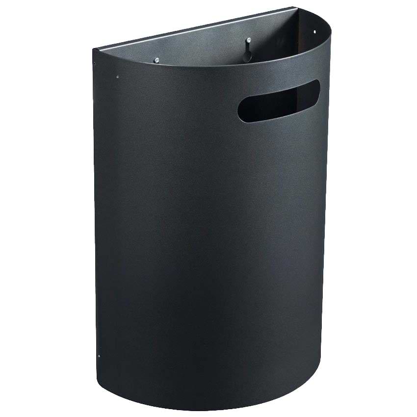 Corbeille murale décrochable 20L - Gris anthracite RAL 7016