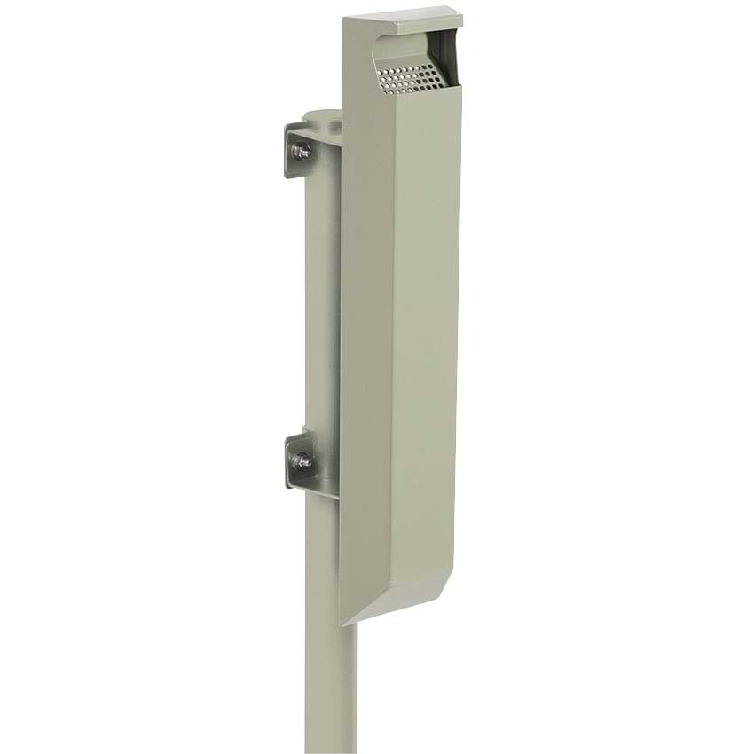 Cendrier pour poteau 3L - Gris ciment RAL 7033