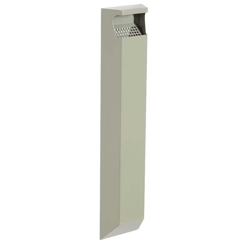 Cendrier mural 3L sans serrure - Gris ciment RAL 7033