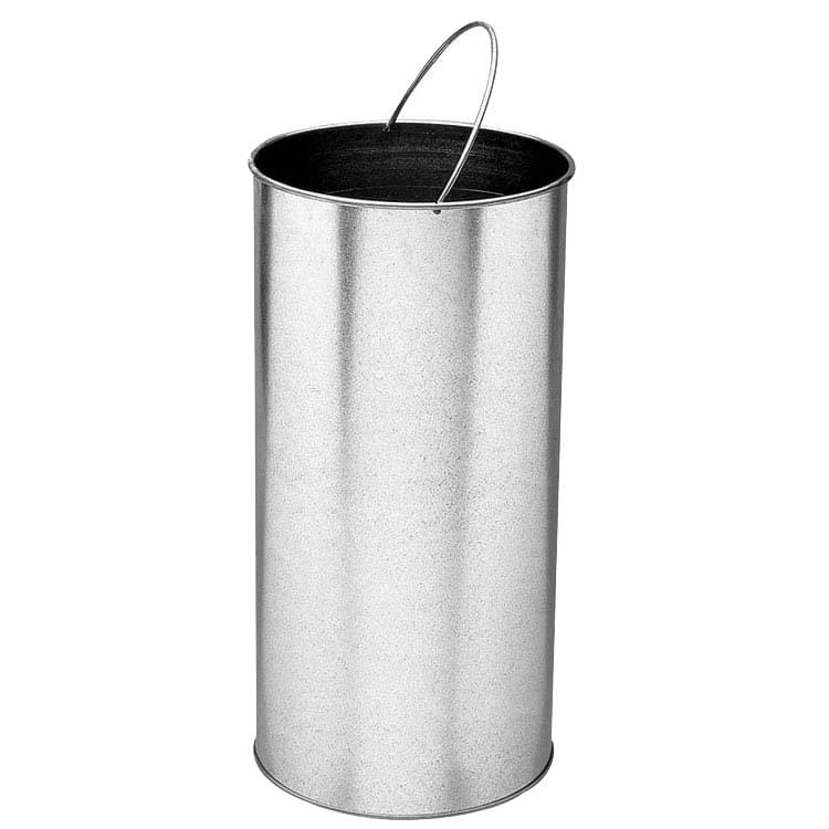 Option : Seau à anse galvanisé 40L - D. 314 X H. 550 mm