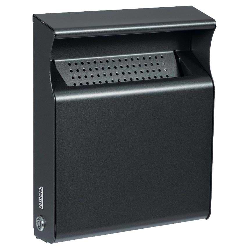 Cendrier acier mural 2L - Gris anthracite RAL 7016