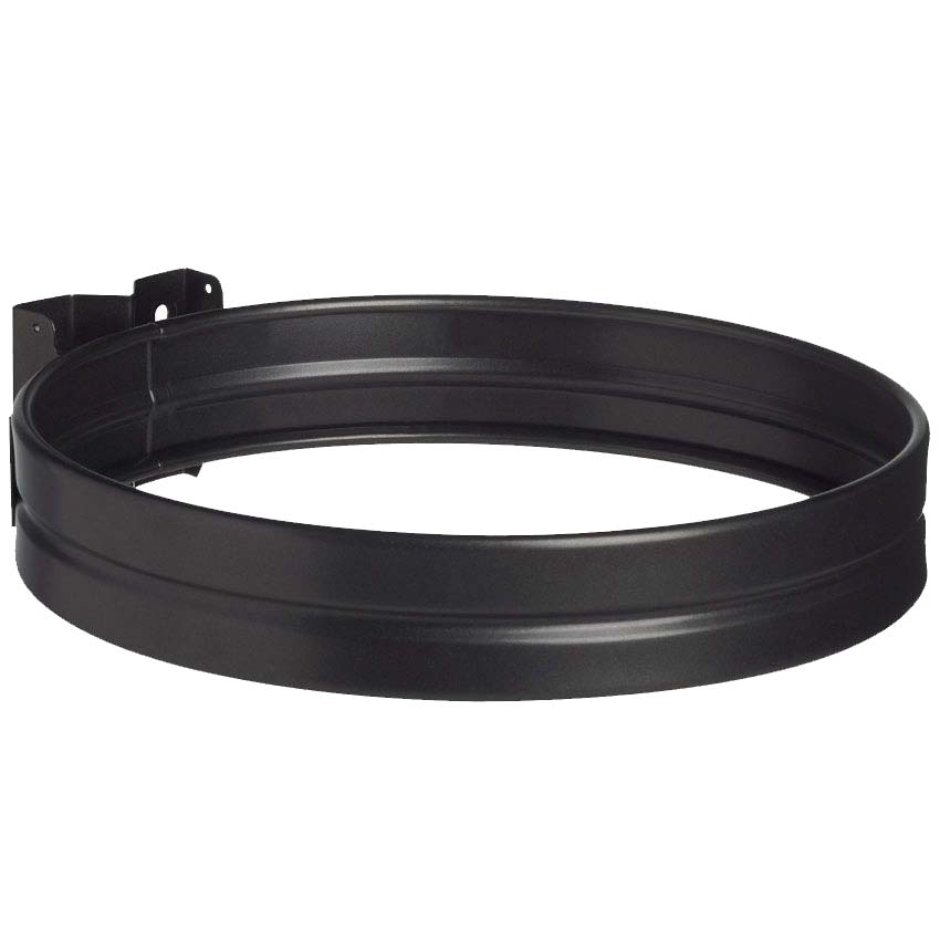 Collecteur porte-sac mural intérieur - Gris manganèse