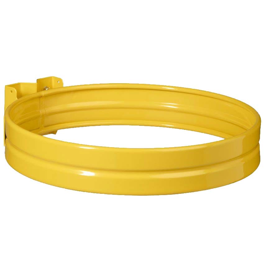 Collecteur porte-sac mural intérieur - Jaune RAL 1021