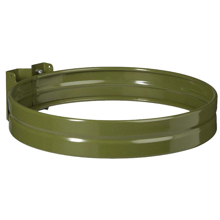 Collecteur porte-sac mural intérieur - Vert olive RAL 6003