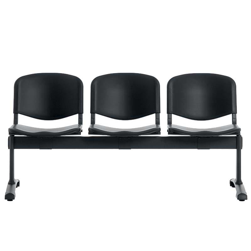 Sièges poutre polypropylène - 3 places