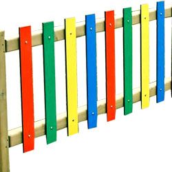 Clôture pour aire de jeux - Module L. 2500 mm