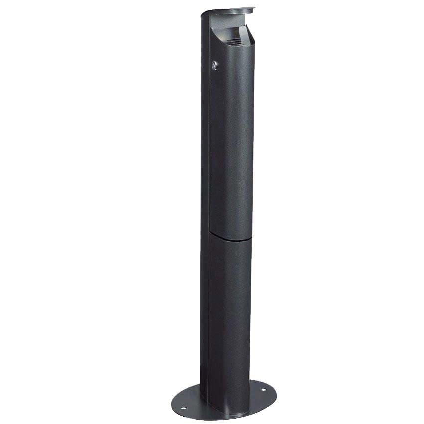 Cendrier sur pied design 2,5L - Gris anthracite RAL 7016