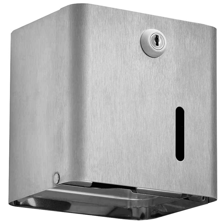 Distributeur papier hygiénique - Inox brossé 430