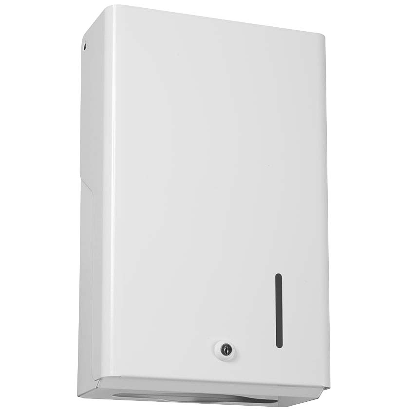 Distributeur essuie-mains 400 feuilles - Blanc RAL 9016