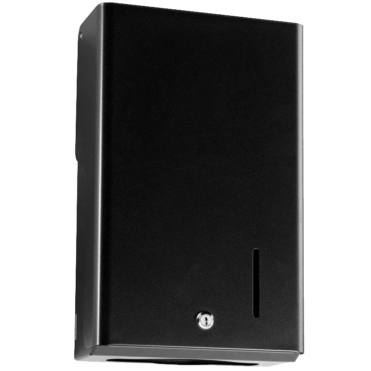 Distributeur essuie-mains 400 feuilles - Gris manganèse