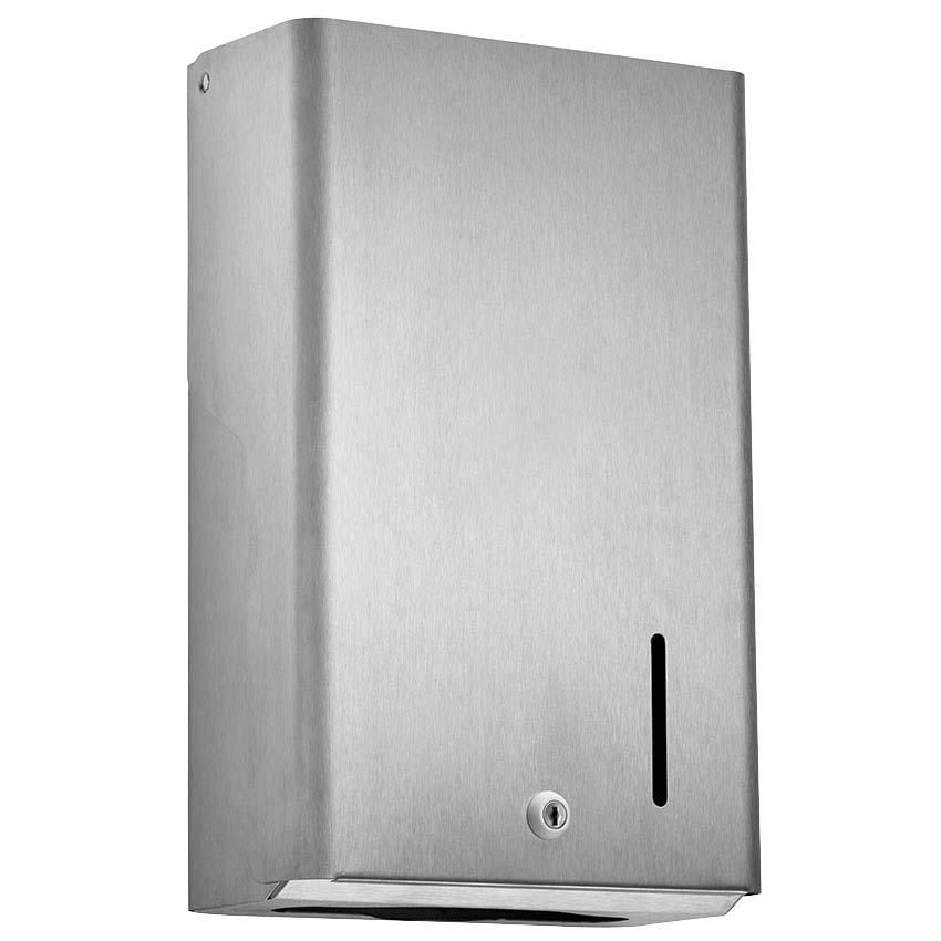 Distributeur essuie-mains 400 feuilles - Inox brossé 430