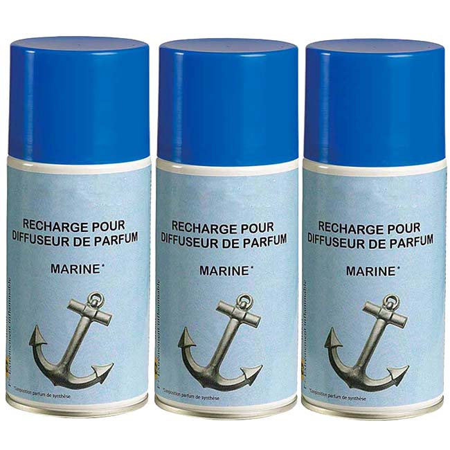 Aérosol recharge pour diffuseur de parfum 300 ml - Senteur marine