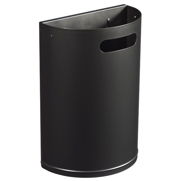 Corbeille décrochable murale 20L - Gris manganèse