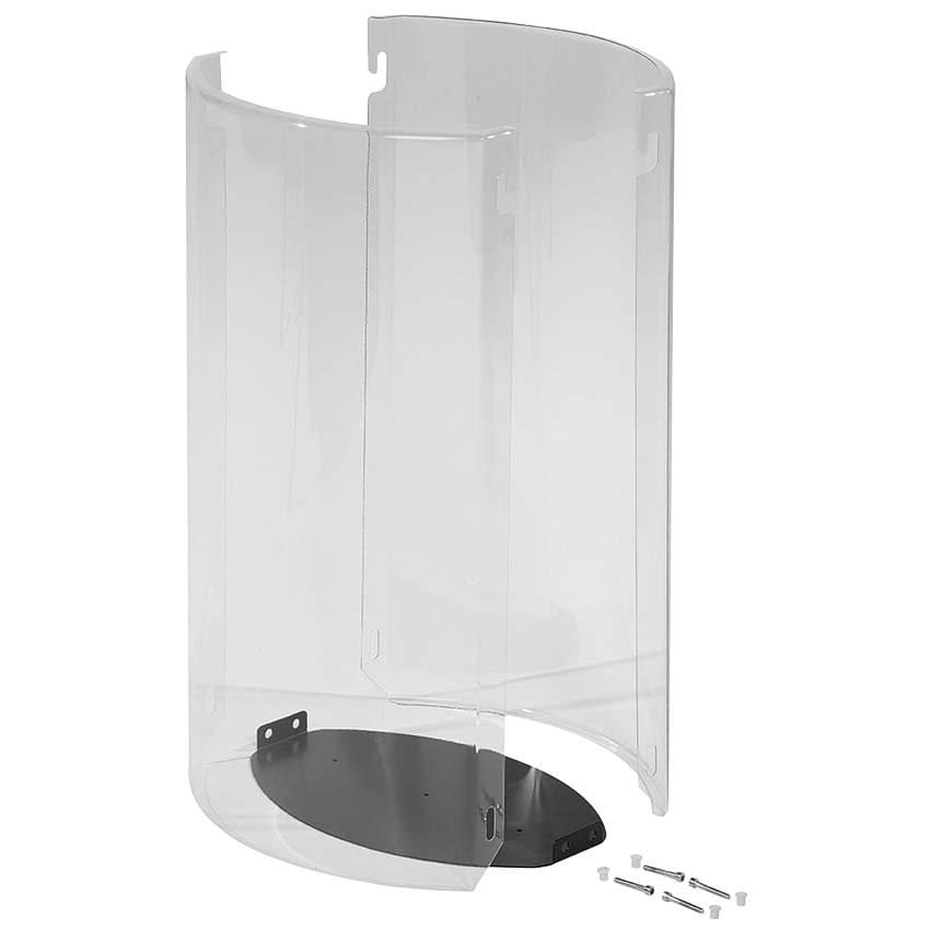 Option : Jeu de 2 façades plastique transparent + fond anti-nuisibles