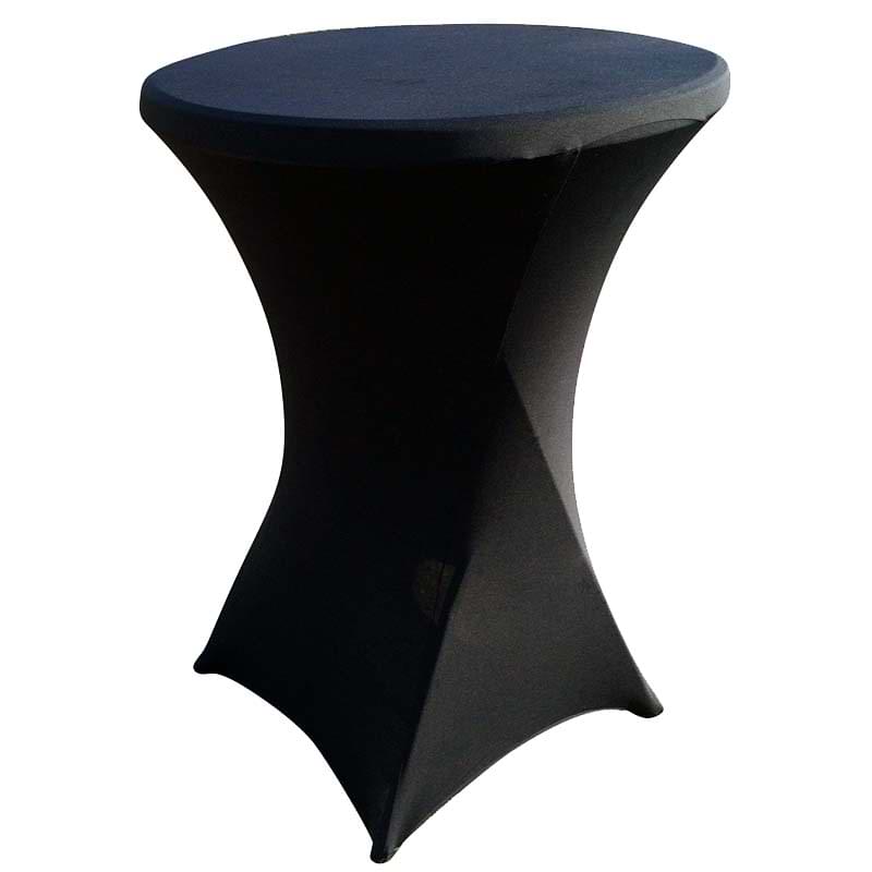 Housse extensible pour mange-debout - Noir