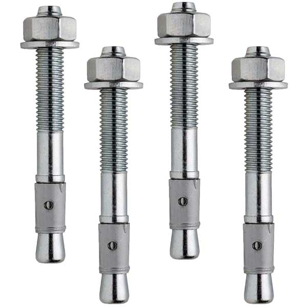 Kit de fixation inox A2 - M10 X 90 mm