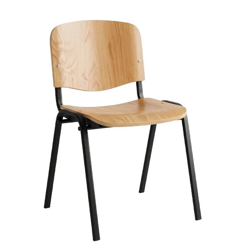 Chaise assise et dossier bois Tom